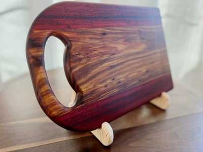 Canarywood & Padauk Cutting Board