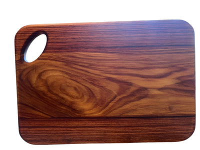 Canarywood & Mahogany Cutting Board