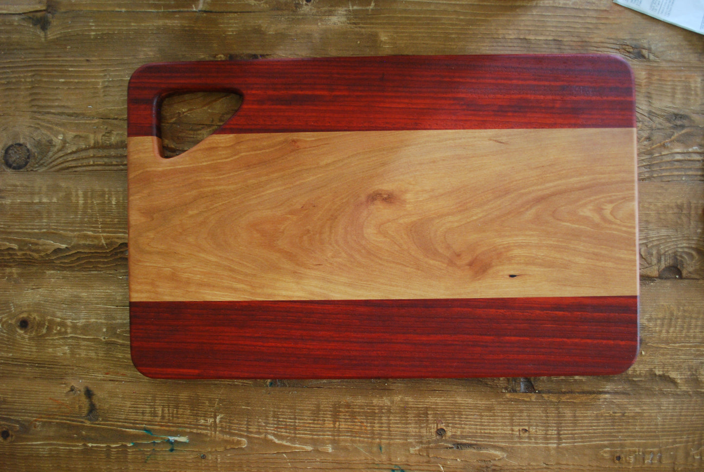 Cherry & Padauk Charcuterie Board