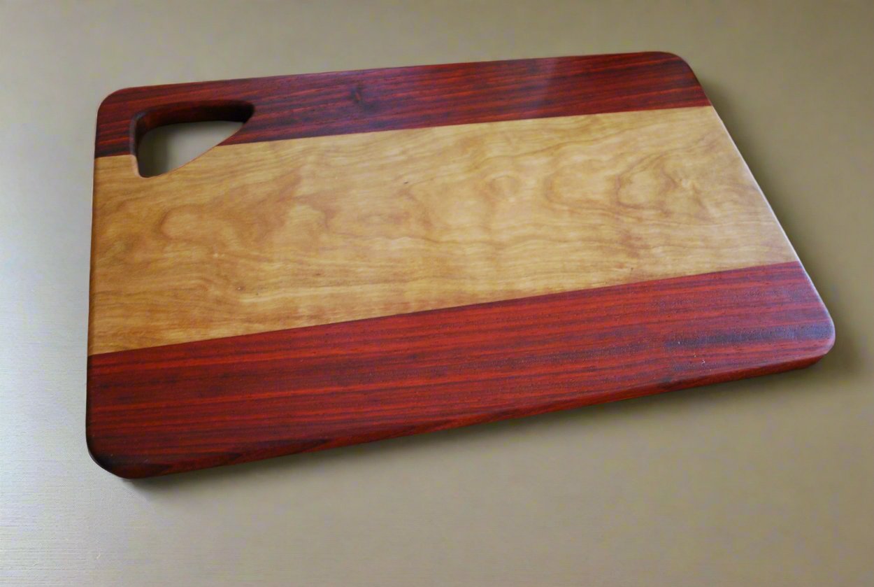 Cherry & Padauk Charcuterie Board