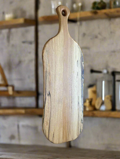 "Long & Skinny Boy"- 30” x 9” - Live Edge Sycamore Charcuterie/Utility Board