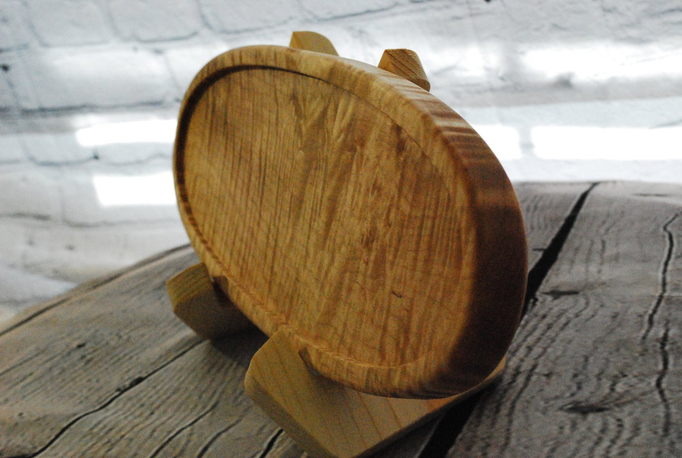 Curly Maple Bread Board - Two Cuts Carpentry